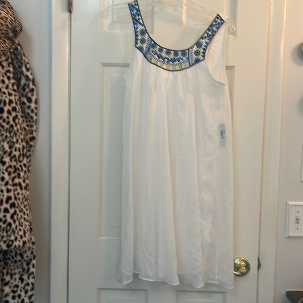 Small dress or coverup with tags never worn